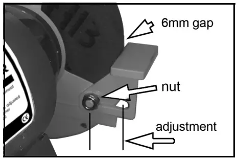 Clarke CHDBG900 8 Inch 200mm Bench Grinder - fig 6