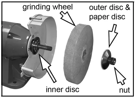 Clarke CHDBG900 8 Inch 200mm Bench Grinder - fig 8