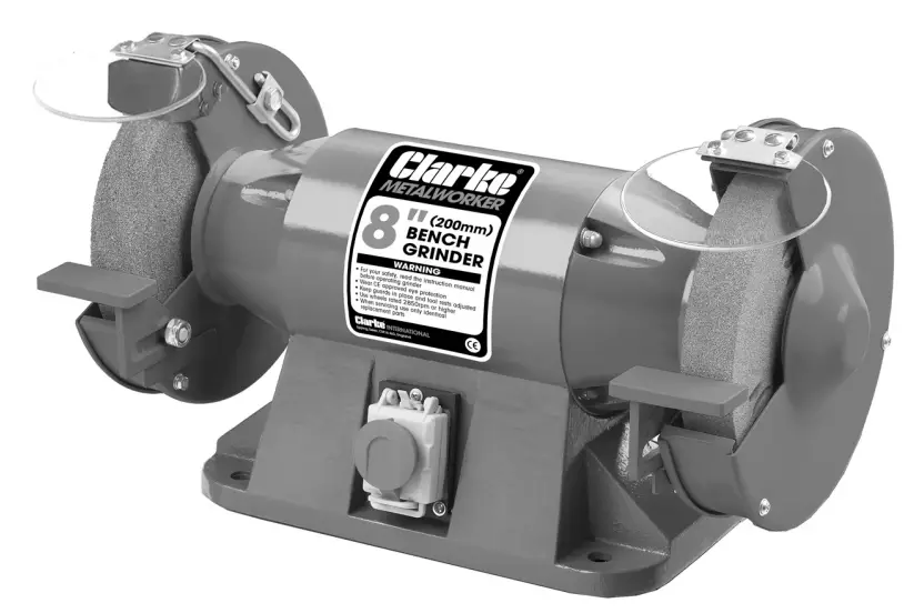 Clarke CHDBG900 8 Inch 200mm Bench Grinder