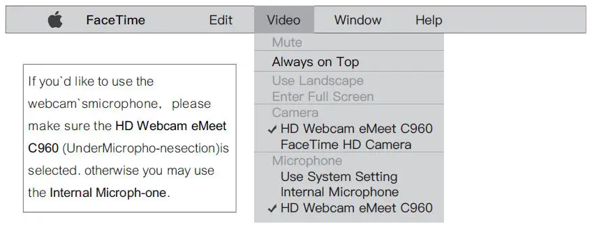 EMEET C960 1080P Webcam with Microphone 5