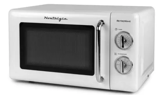 NOSTALGIA CLRMOD7AQ Classic Retro 0 7 Cu Ft Microwave