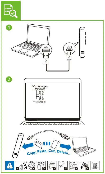 PHILIPS-VTR5200-Digital-Voice-Recorder-fig-2