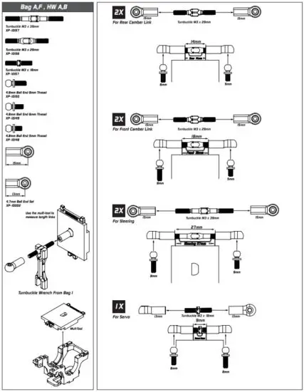 XPRESS XP 90006 XQ1S 1 10 Sport Touring Car Kit - figure 1