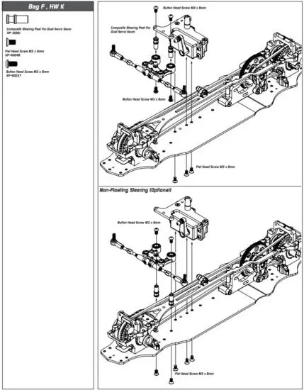 XPRESS XP 90006 XQ1S 1 10 Sport Touring Car Kit - figure 10