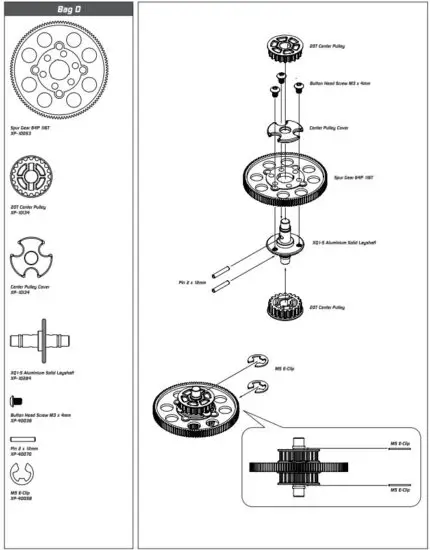 XPRESS XP 90006 XQ1S 1 10 Sport Touring Car Kit - figure 4