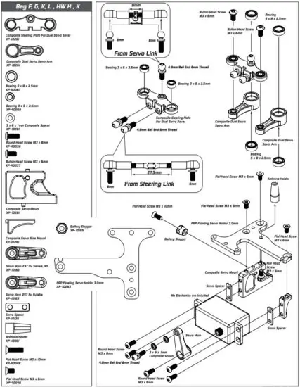 XPRESS XP 90006 XQ1S 1 10 Sport Touring Car Kit - figure 5