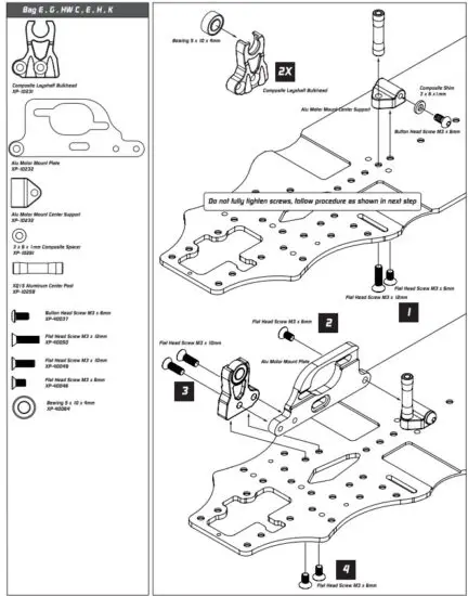 XPRESS XP 90006 XQ1S 1 10 Sport Touring Car Kit - figure 6