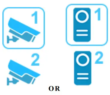 door KNOX xVDP207 DoorKnox Video Door Entry 7 inch Monitor - Camera Switch 2