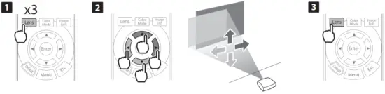 Adjusting Lens Shift