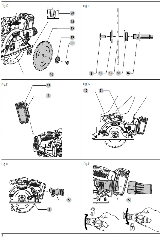 DEWALT DCS565 18v XR Brushless Circular Saw 165mm-2