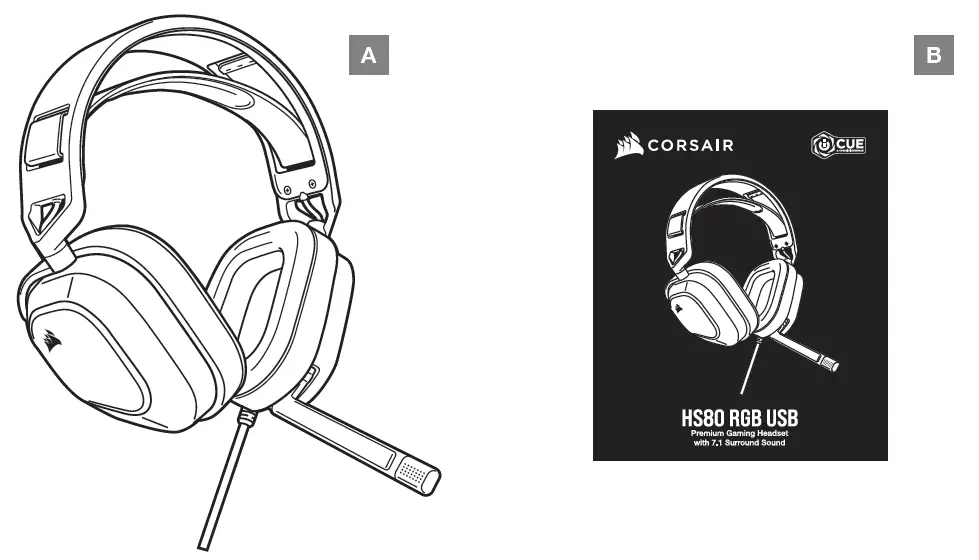 CORSAIR HS80 RGB USB Premium Gaming Headset with 7.1 Surround Sound-1