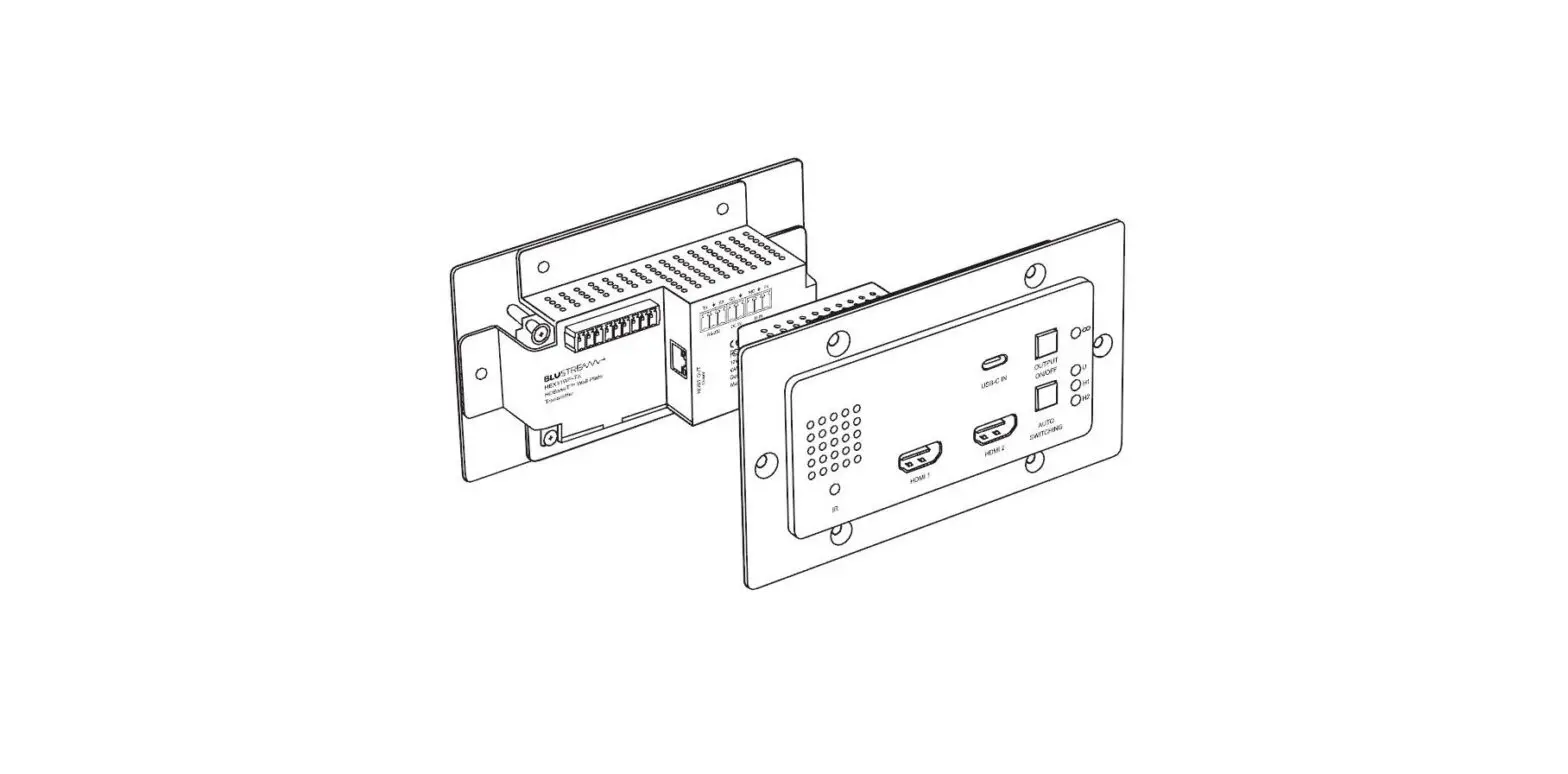 Blustream Hex31wp-tx Wall Plate Hdbaset Transmitter User Guide Blustream Hex31wp-tx Wall Plate Hdbaset Transmitter User Guide