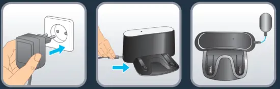 Rowenta RR7675 Robot X Plorer Series 75 Animal - Connect the power cord