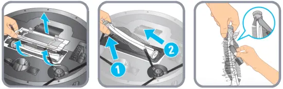 Rowenta RR7675 Robot X Plorer Series 75 Animal - brush