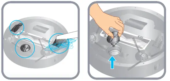 Rowenta RR7675 Robot X Plorer Series 75 Animal - left and right