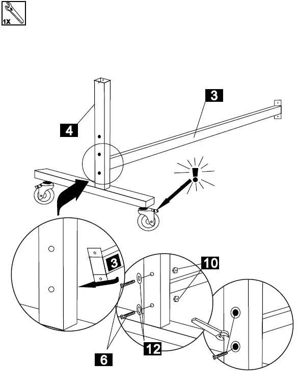 Insportline 20333 Tennis Table ASSEMBLY