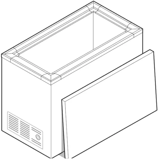 FRIGIDAIRE FFCL2542AW Chest Freezer - Fig