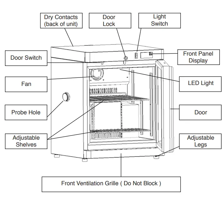 PHARMACOLD-NAB-140-NAB-Classic-Series-Pharmacy-Refrigerators-1