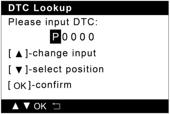 DTC Lookup