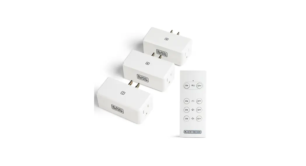 Black Decker Bdxpa0002 Indoor Wireless Remote Control Outlets Instruction Manual Black Decker Bdxpa0002 Indoor Wireless Remote Control Outlets Instruction Manual