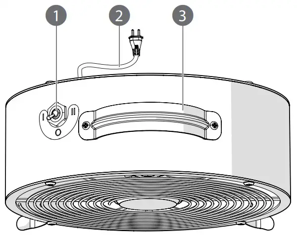 nedis Retro Dest Fan 5