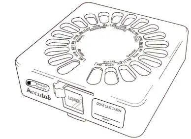 Accutab 820534 Pill Dispenser