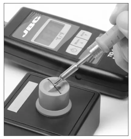 Read the temperature