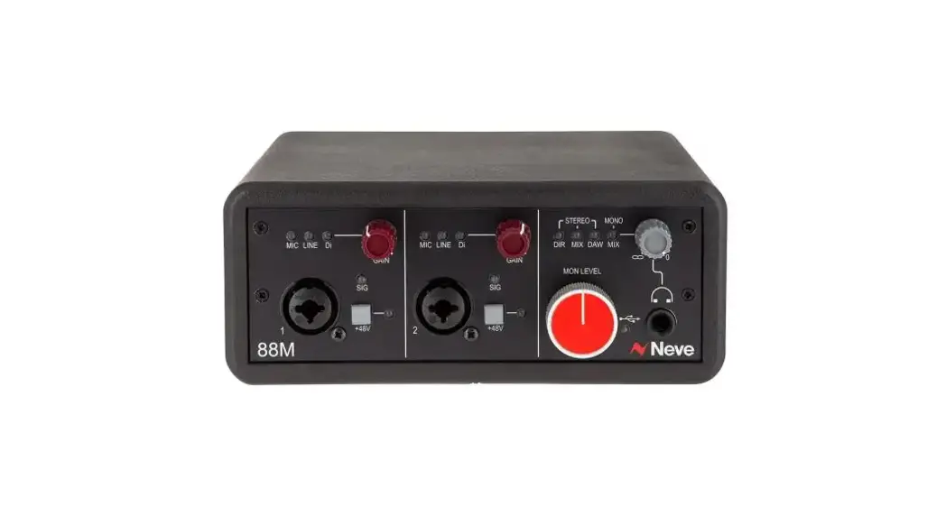 Neve 88m Dual Mic Preamp And Usb Audio Interface User Manual Neve 88m Dual Mic Preamp And Usb Audio Interface User Manual