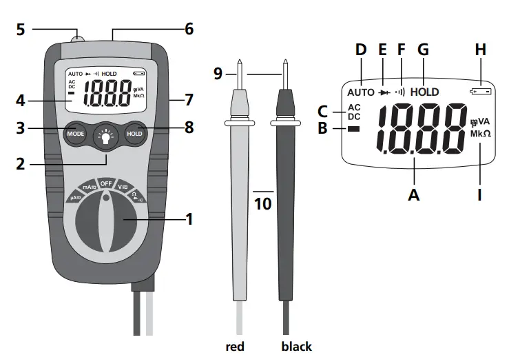 Laserliner XP-083.036A MultiMeter Pocket-4