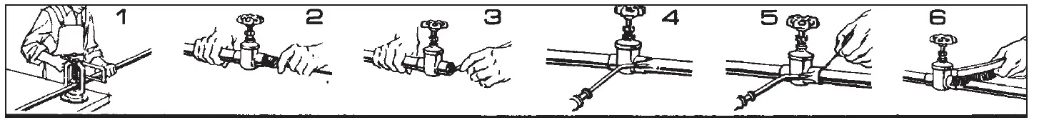 NIBCO T-585-66-LF Bronze Alloy Lead-Free Threaded Two-Piece Full Port Ball Valve-FIG1