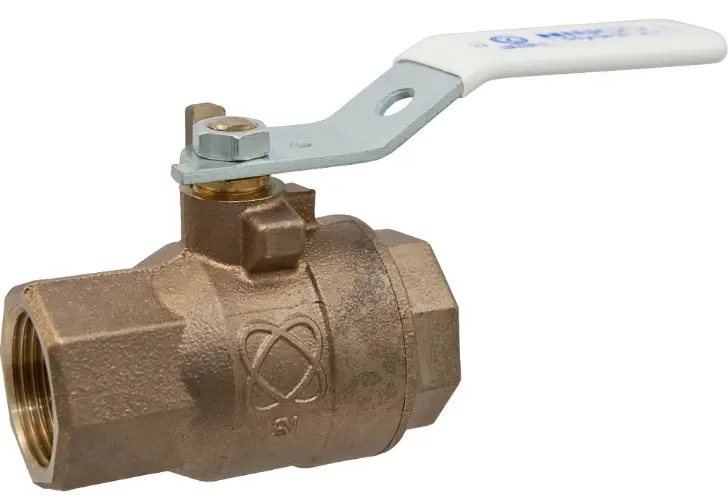 NIBCO T-585-66-LF Bronze Alloy Lead-Free Threaded Two-Piece Full Port Ball Valve-PROD