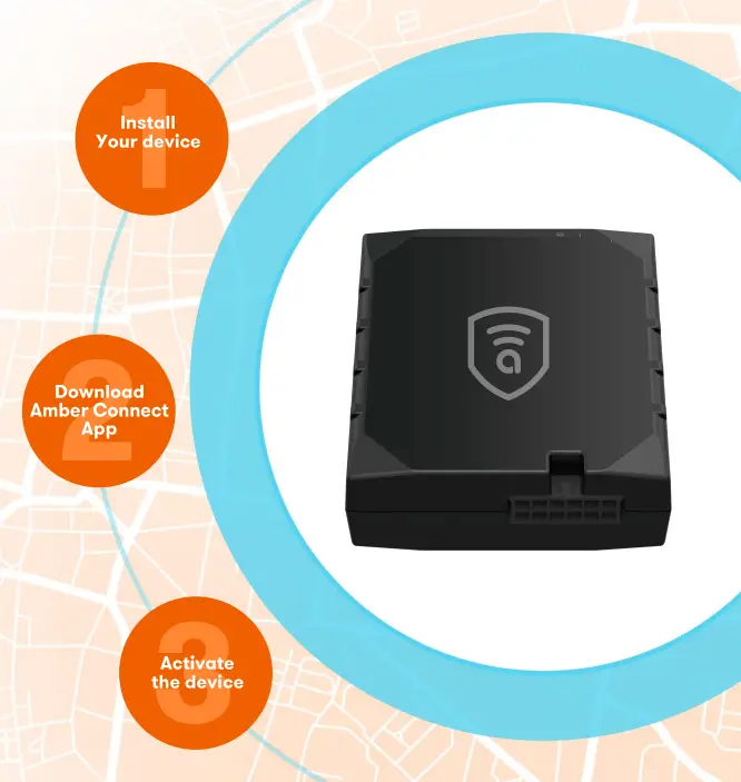 amber connect APT300 Multifunctional GPS Tracker 1