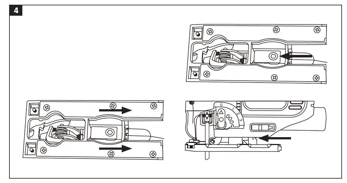 MEEC TOOLS 019058 Jig Saw Instruction FIG 4