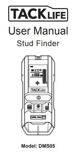 TACKLIFE Stud Finder User Manual