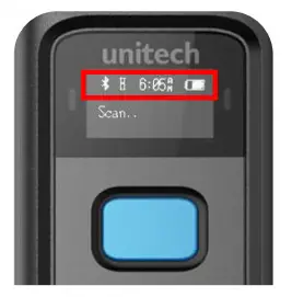 unitech RP902 Bluetooth UHF Pocket Reader - LCD Display
