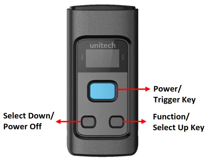unitech RP902 Bluetooth UHF Pocket Reader - Power