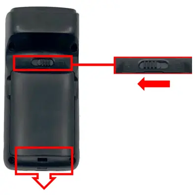 unitech RP902 Bluetooth UHF Pocket Reader - battery strap 1