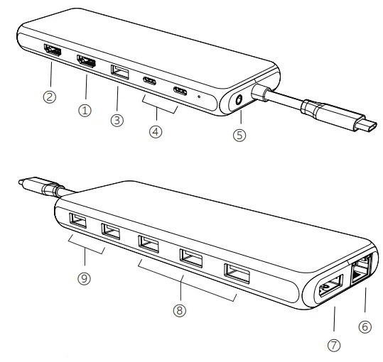 LIONWEI-UC3908A-All-In-One-USB-C-Hub-with-Triple-Display-fig-1