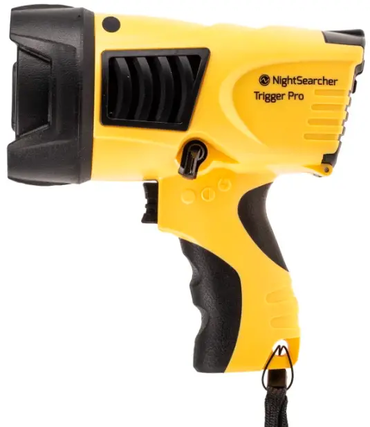 NightSearcher Trigger Pro Rechargeable LED Searchlight