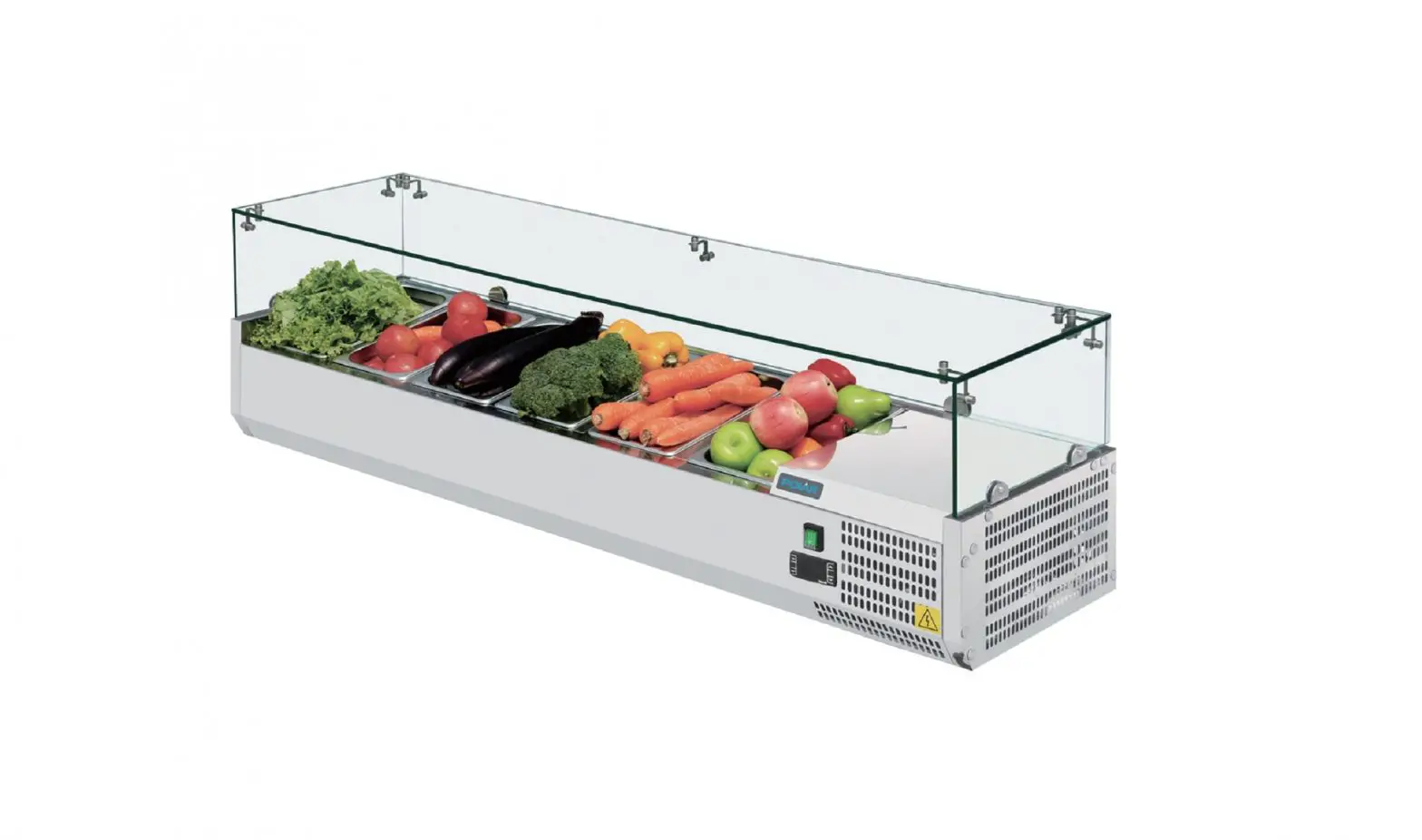 Polar Stainless Steel Counter Top Servery Prep Refrigerators Instruction Manual