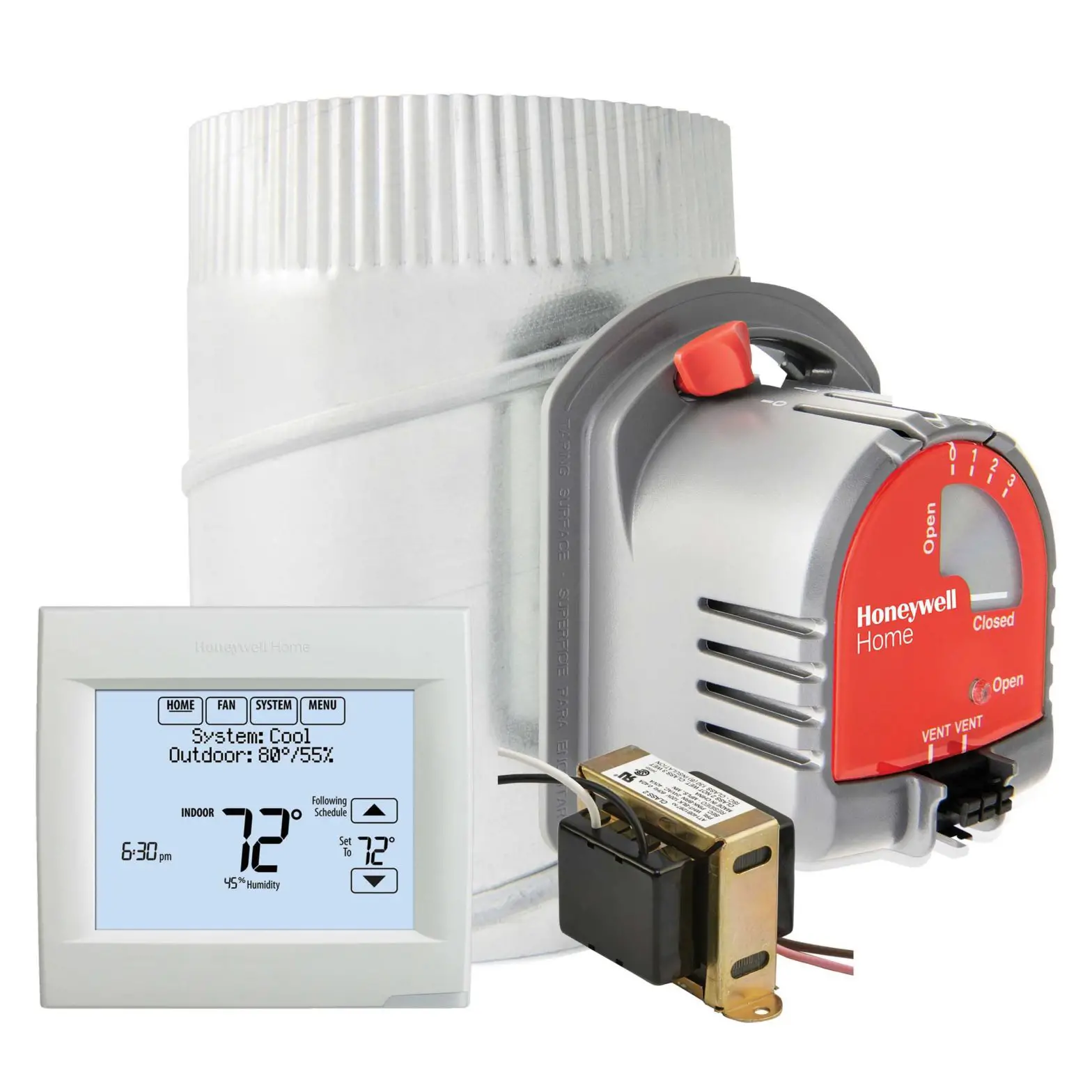 Fresh Air Ventilation Kit With 8 In. Damper