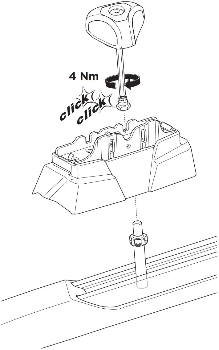 THULE 187003 Fixpoint Kit B 4