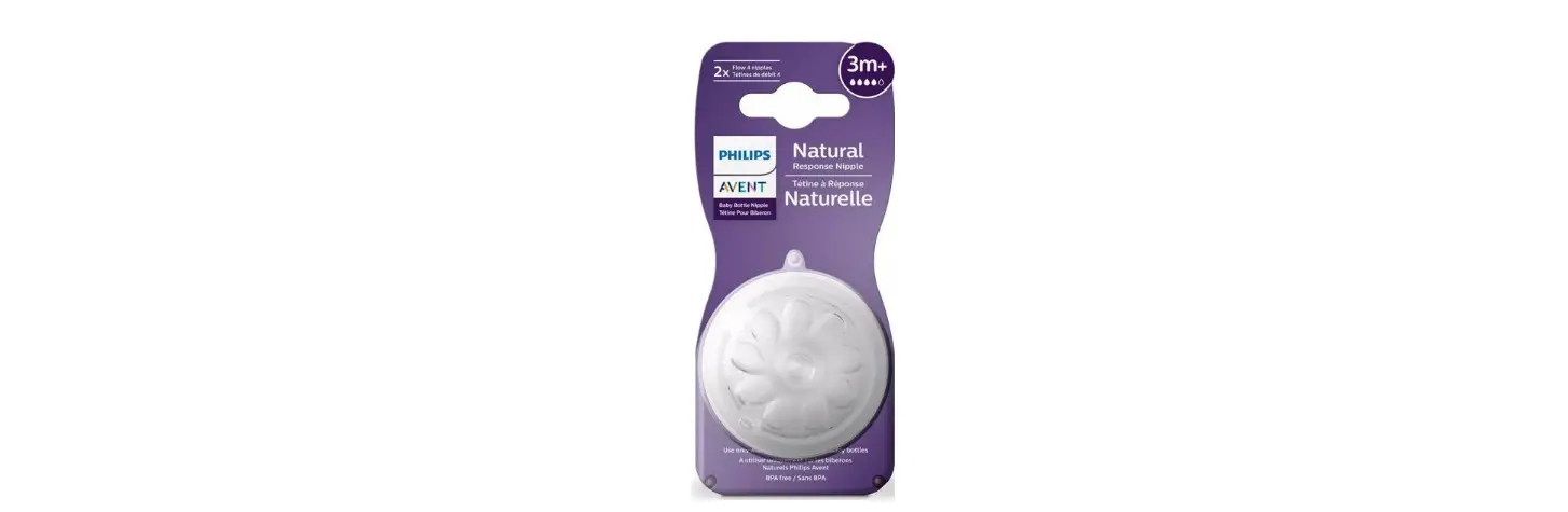 Philips Scy964-02 Avent Natural Response Nipple Med Flow 4 Instructions Philips Scy964-02 Avent Natural Response Nipple Med Flow 4 Instructions