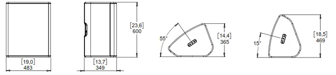 NEXO P15 Series P15 I Point Source Loudspeaker - Cradle14