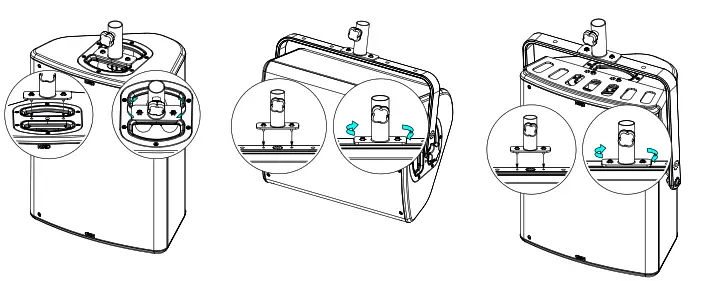 NEXO P15 Series P15 I Point Source Loudspeaker - fasteners
