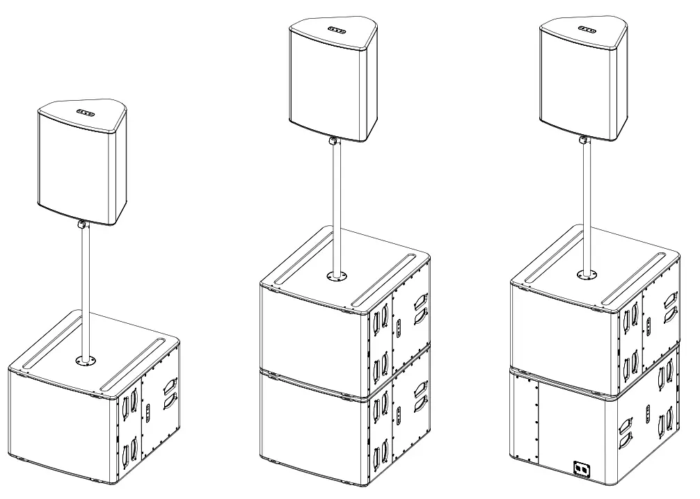 NEXO P15 Series P15 I Point Source Loudspeaker - monitor2