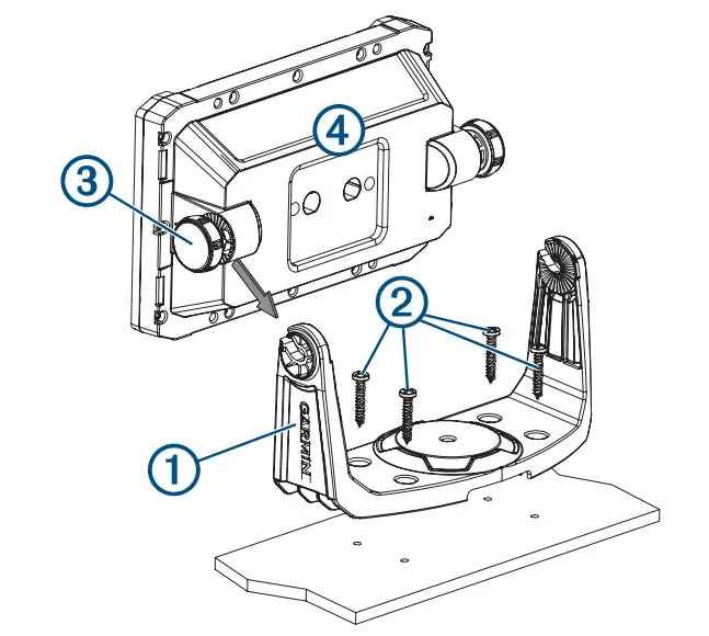 GARMIN 010-02593-00 ECHOMAP UHD2 7-Inch Chartplotters 72cv Without Transducer - Figure 1