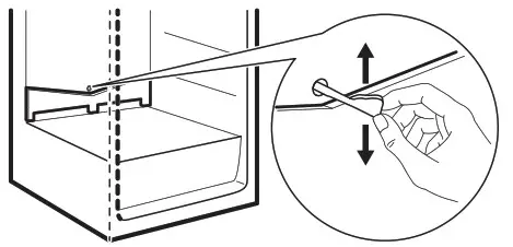 IKEA SVALNA Fridge -Defrosting of the refrigerator