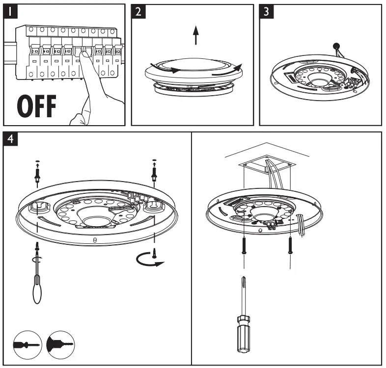 PHILIPS-Cinnabar-20W-2000Lumen-4000K-40.4-cm-LED-Ceiling-Light-FIG-2