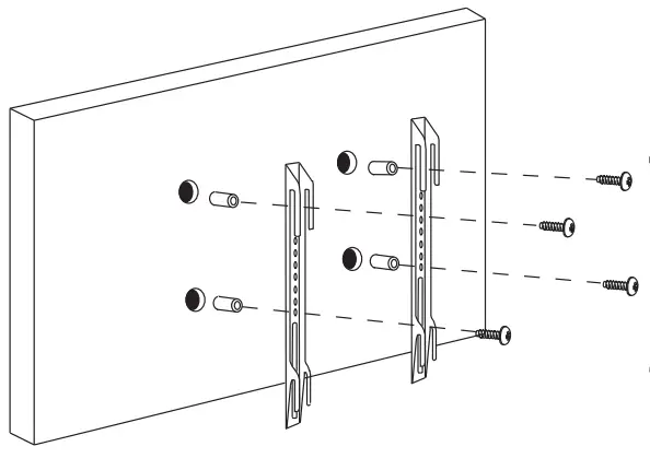 Technika 32A23B-HD 40A23B FHD android tv - Mounting